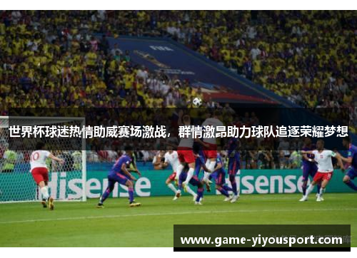 世界杯球迷热情助威赛场激战，群情激昂助力球队追逐荣耀梦想